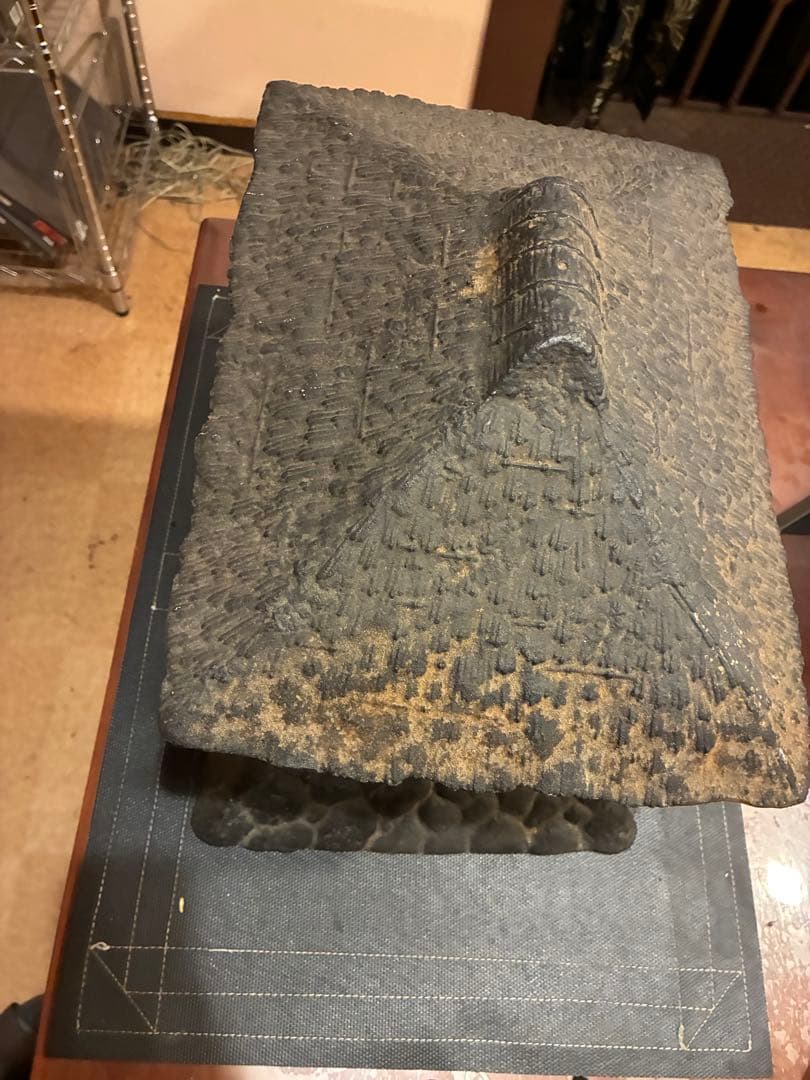 除夜の鐘　ミニチュア置物