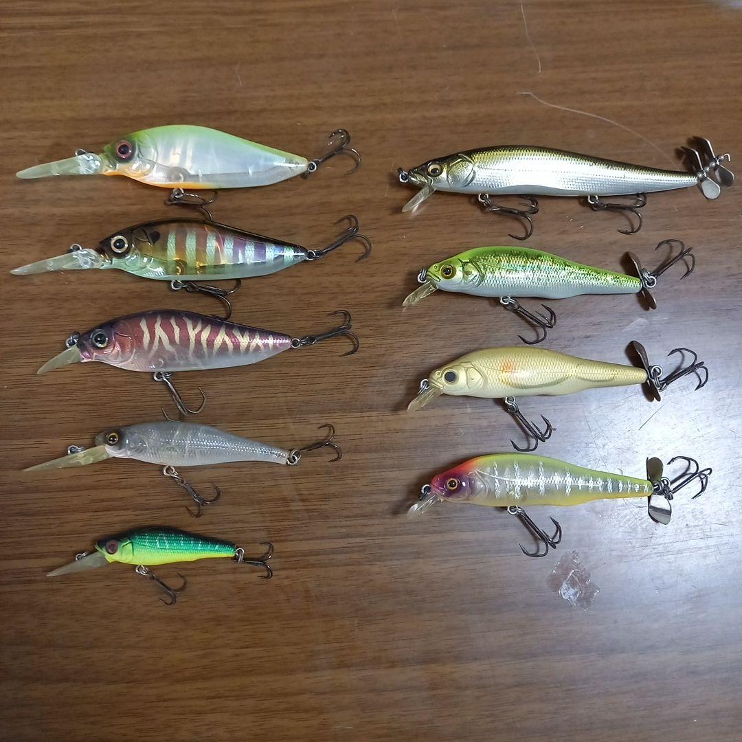 バス釣り引退セット　メガバスルアー 59個BOXセット