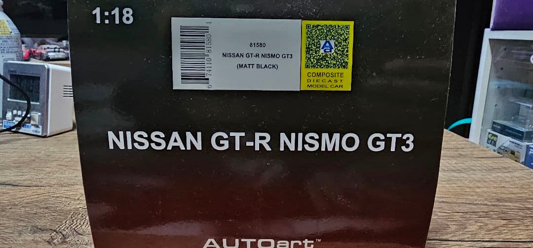 オートアート NISSAN GT-R NISMO GT3 1/18