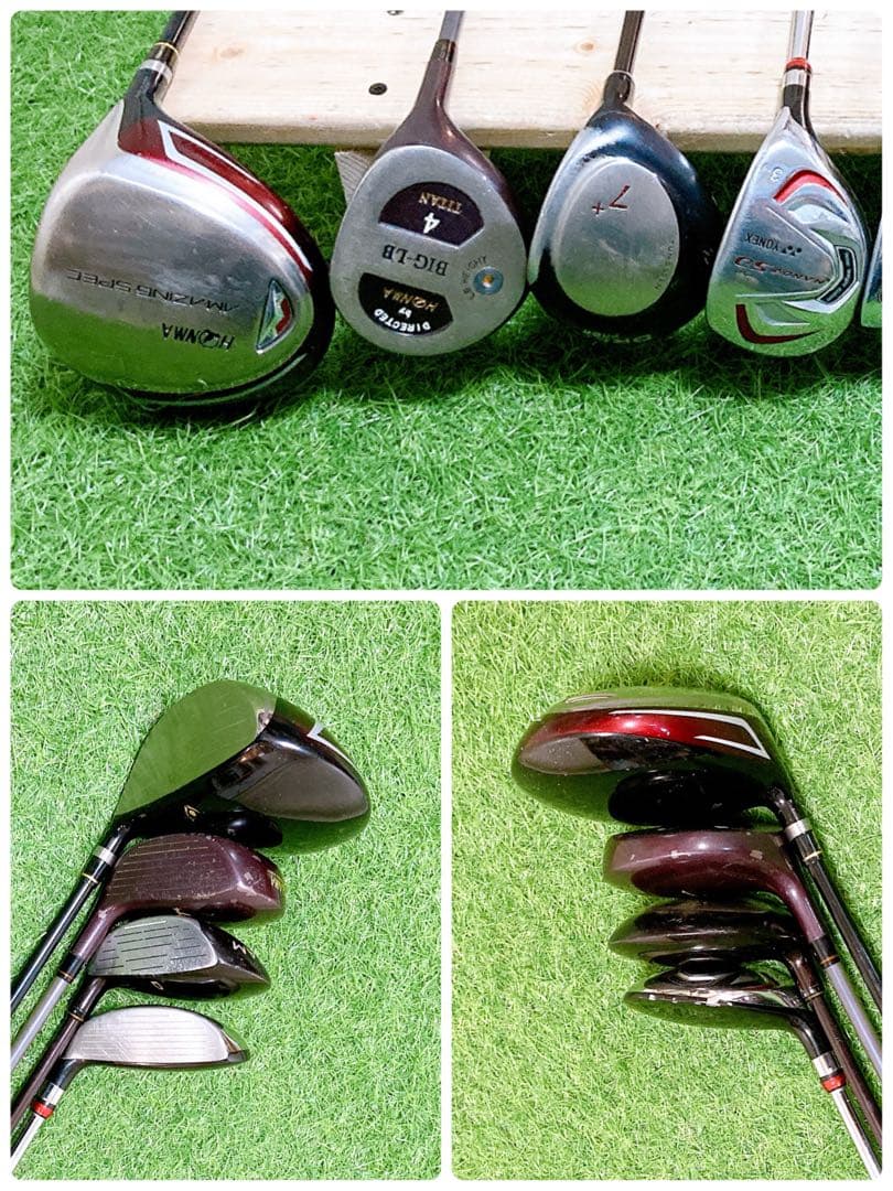 M6 ホンマ　初心者オススメ　ゴルフクラブセット　メンズ　15本セット