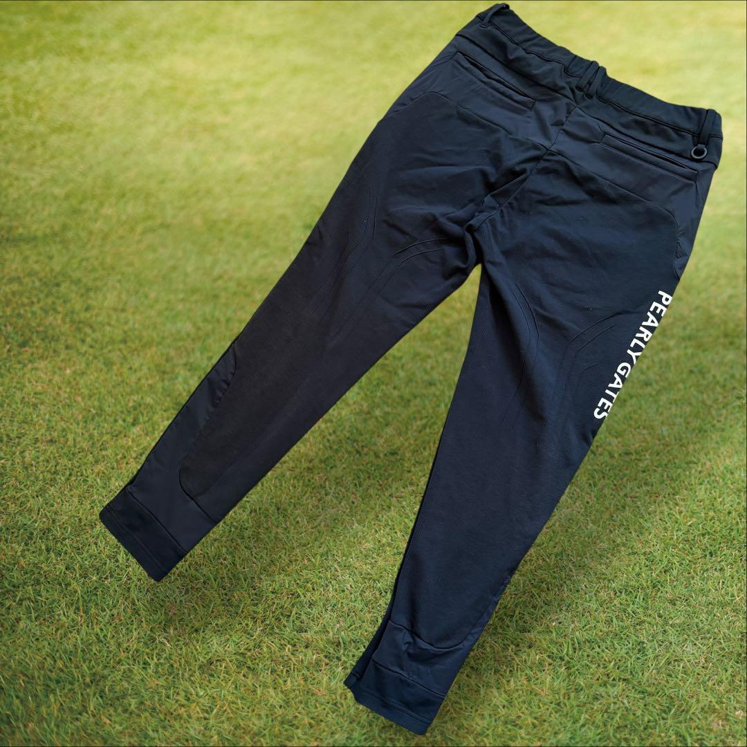 現行モデル　パーリーゲイツ　ジョガーパンツ　黒　XL〜XXL相当　美品　6