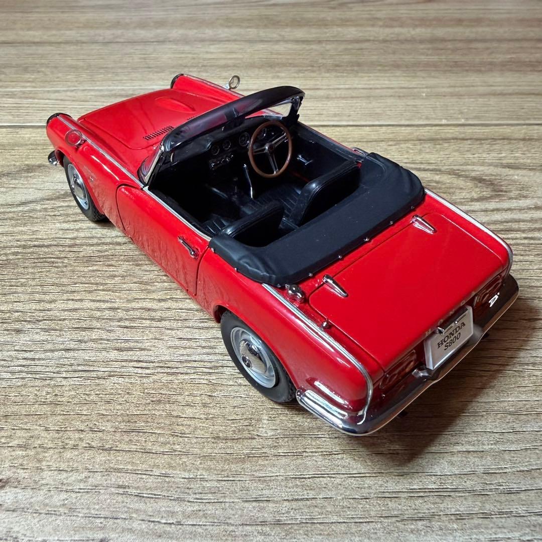 自動車 EBBRO1/24Honda S800 ROADSTER 1966 Red