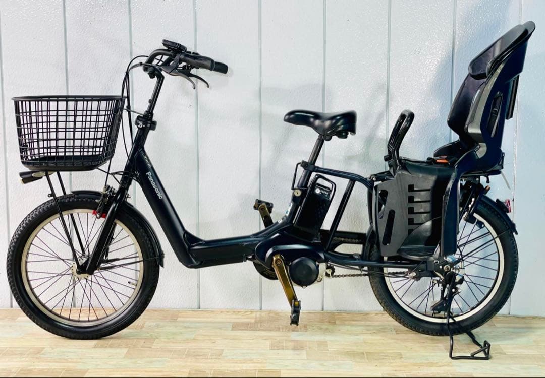 2608パナソニック16アンペア　　子供乗せ　電動アシスト自転車