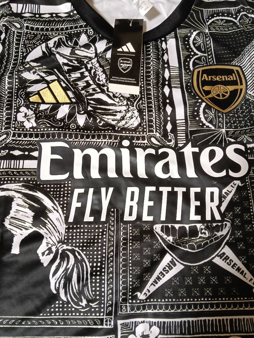 アーセナル プレマッチユニフォーム Lサイズ 新品