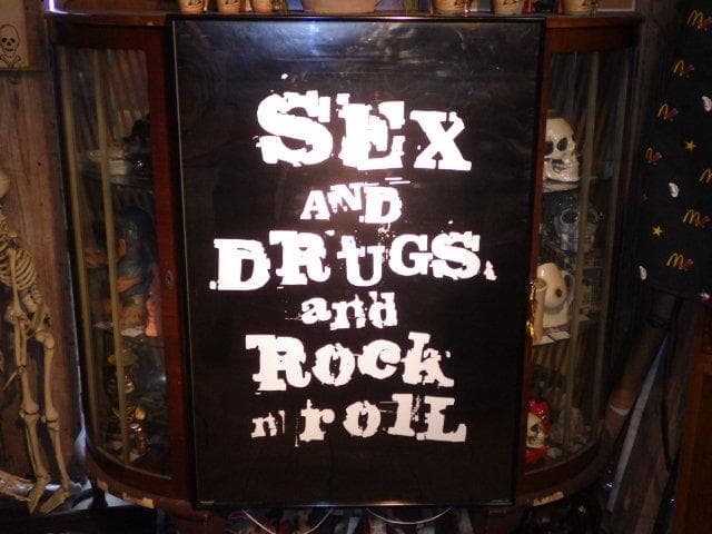 セックス ＆ ドラッグ ＆ ロックンロール★アート★ポスター★ビンテージ★
