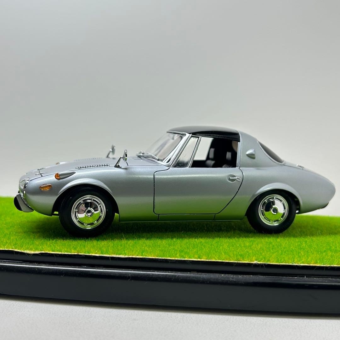 プラモデル 完成品 HONDA S600 TOYOTA S800 1/24
