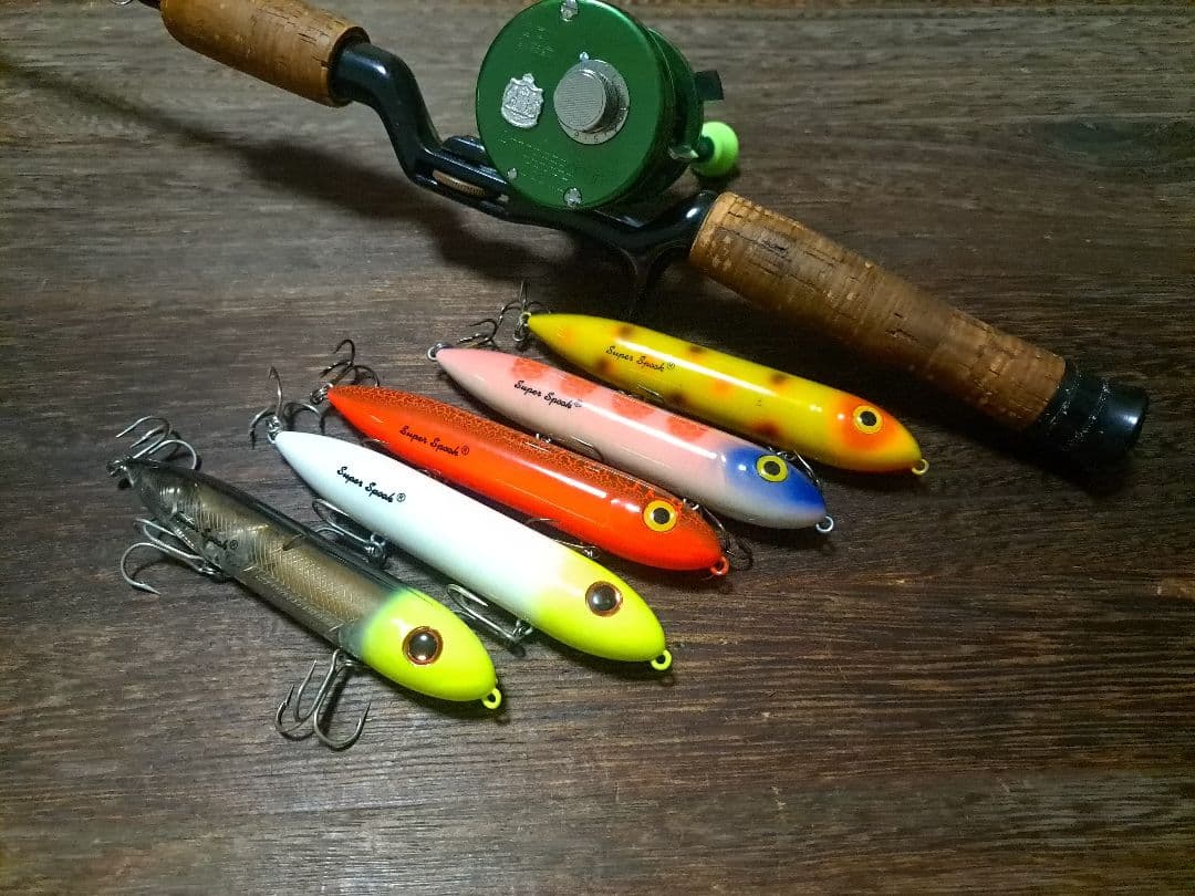 ヘドン　スーパースプーク　5色　5本セット