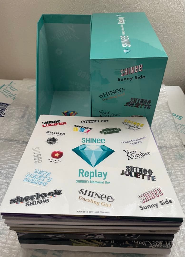 フルセットSHINee Memorial BOX Replay【完全生産限定盤】