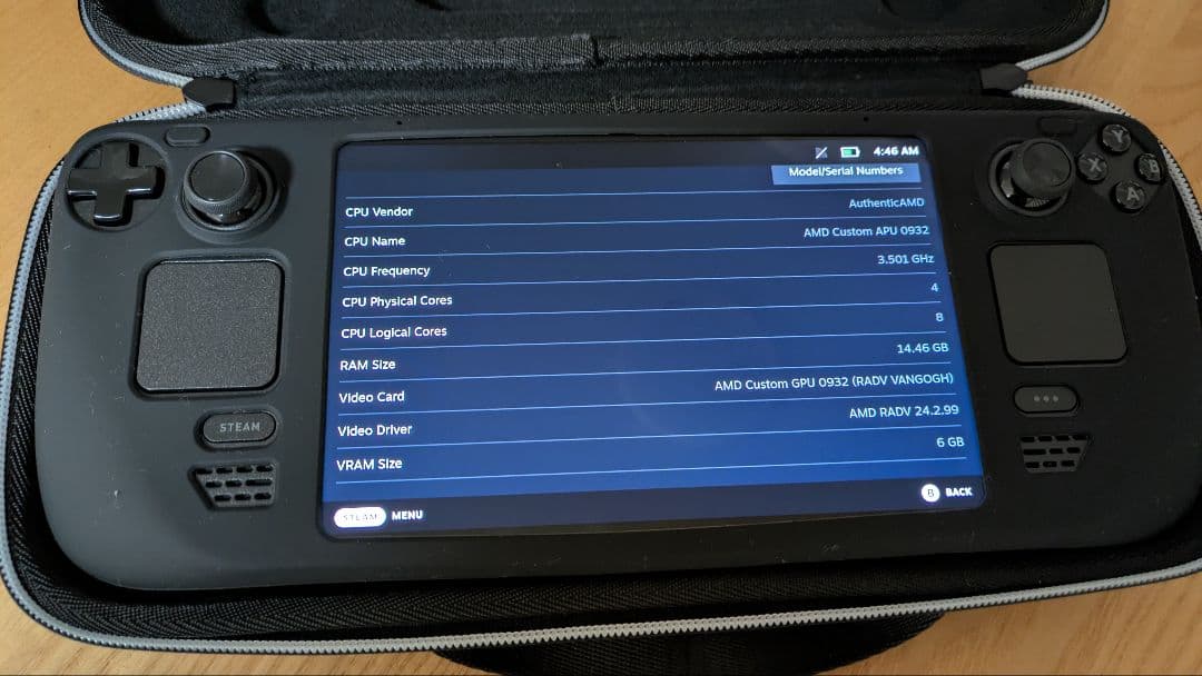 【きゅうい。】Steam Deck OLED 512GB