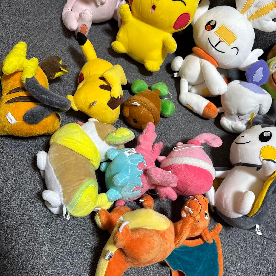 ポケットモンスター　ぬいぐるみ　23体まとめ売り　ポケモン