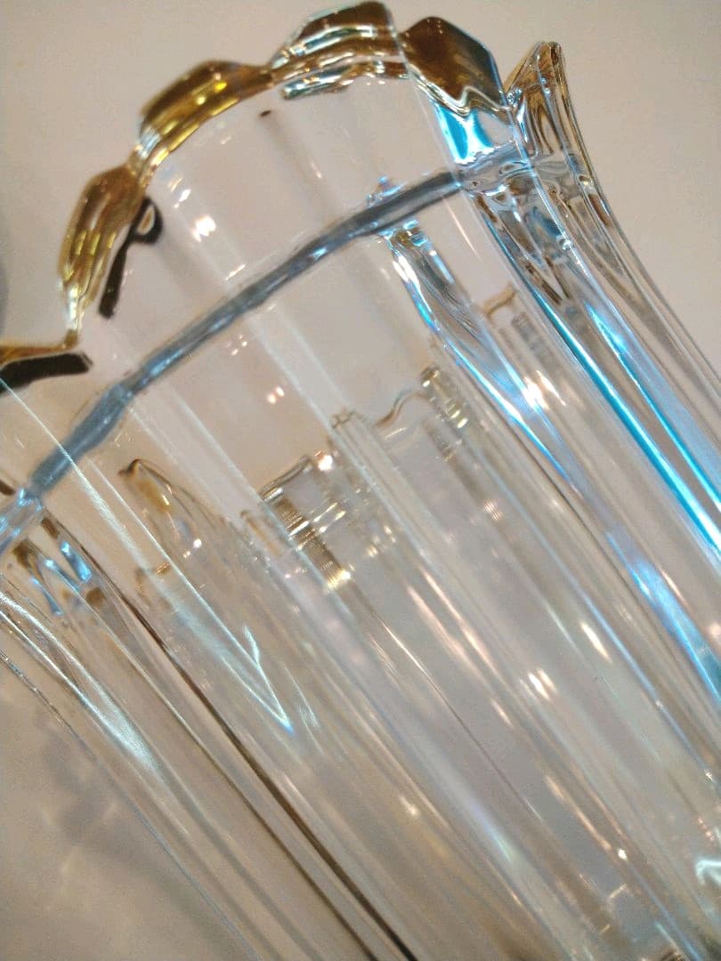 【茶道具】水指　ガラス　塗蓋付