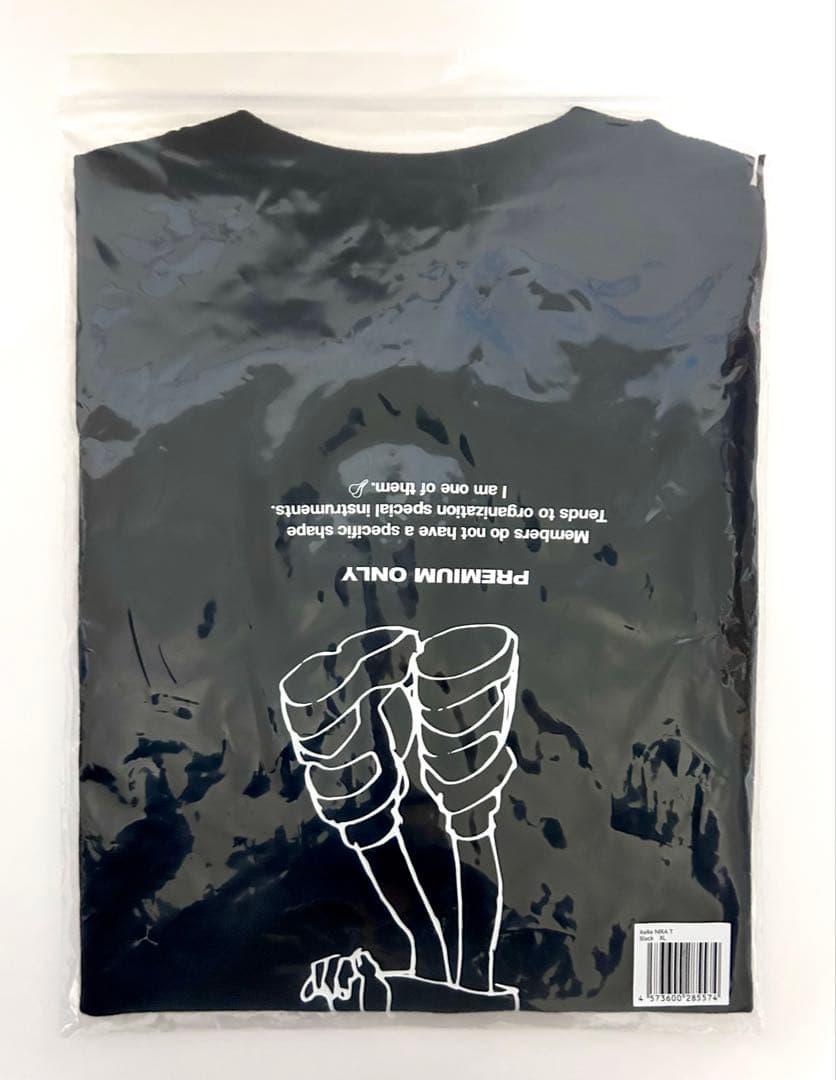 ずとまよ Re:Re:ZUTOMAYO にらTシャツ ブラック XLサイズ ニラ