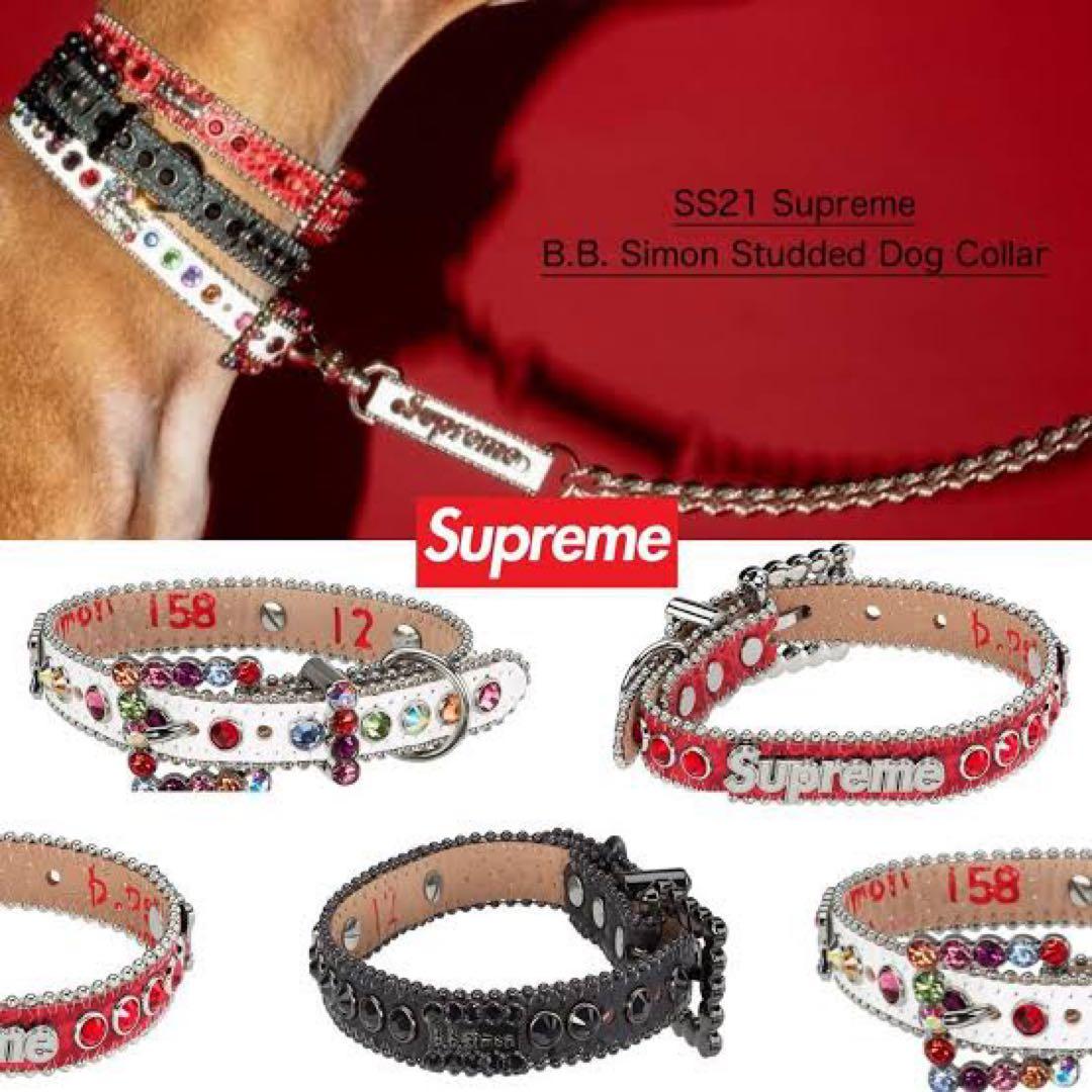 未使用Supreme B.B.Simon DogCollar シュプリーム 首輪