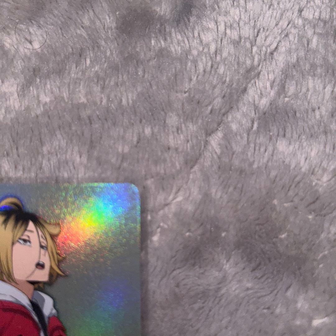 ハイキュー！！　バボカ　孤爪研磨 サイン 秘　レア　サイン入り 声優サイン入り