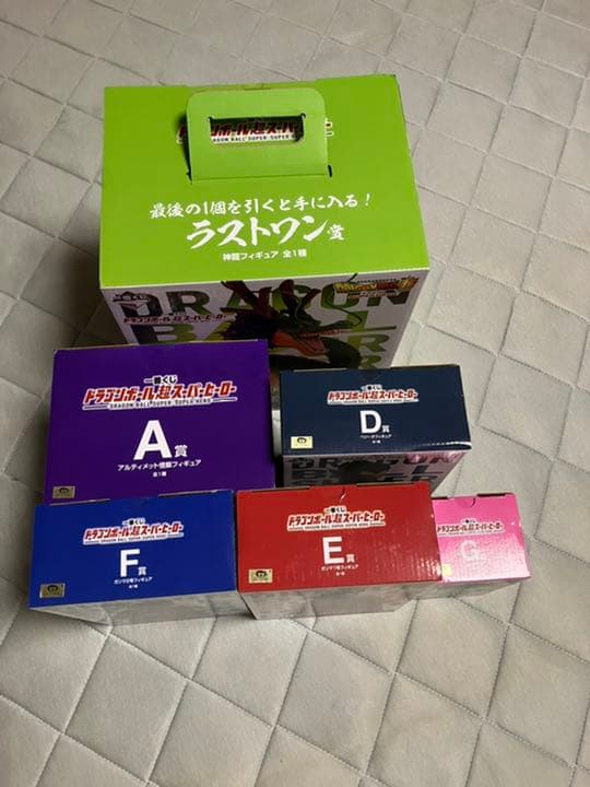 おまけ付き！ドラゴンボール一番くじ　フィギュア6点セット