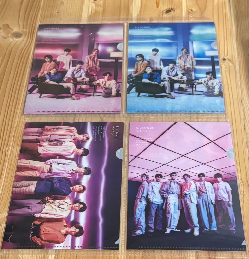 【￥60,000相当】SixTONESまとめ CD DVD 特典 クリアファイル