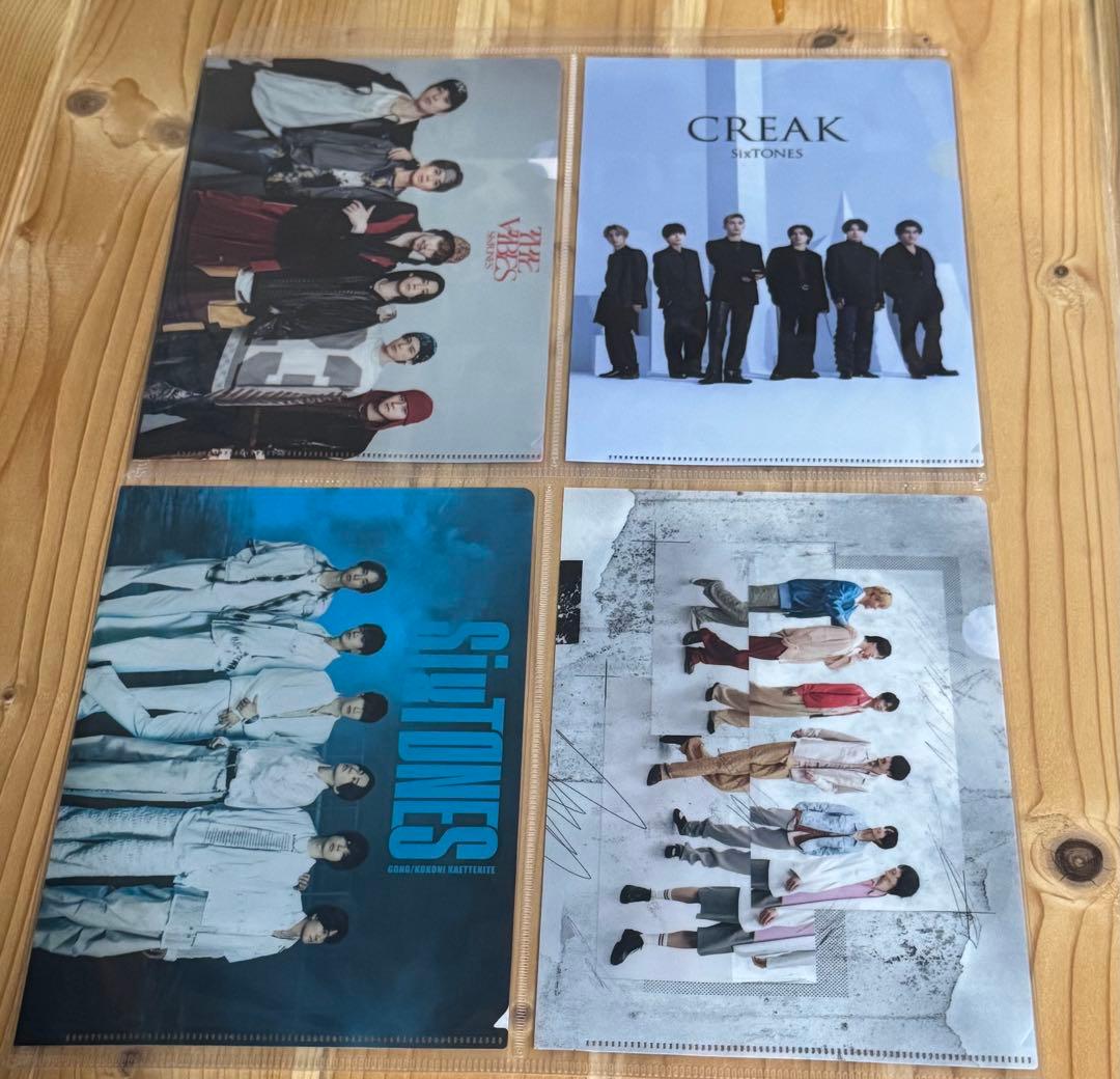 【￥60,000相当】SixTONESまとめ CD DVD 特典 クリアファイル