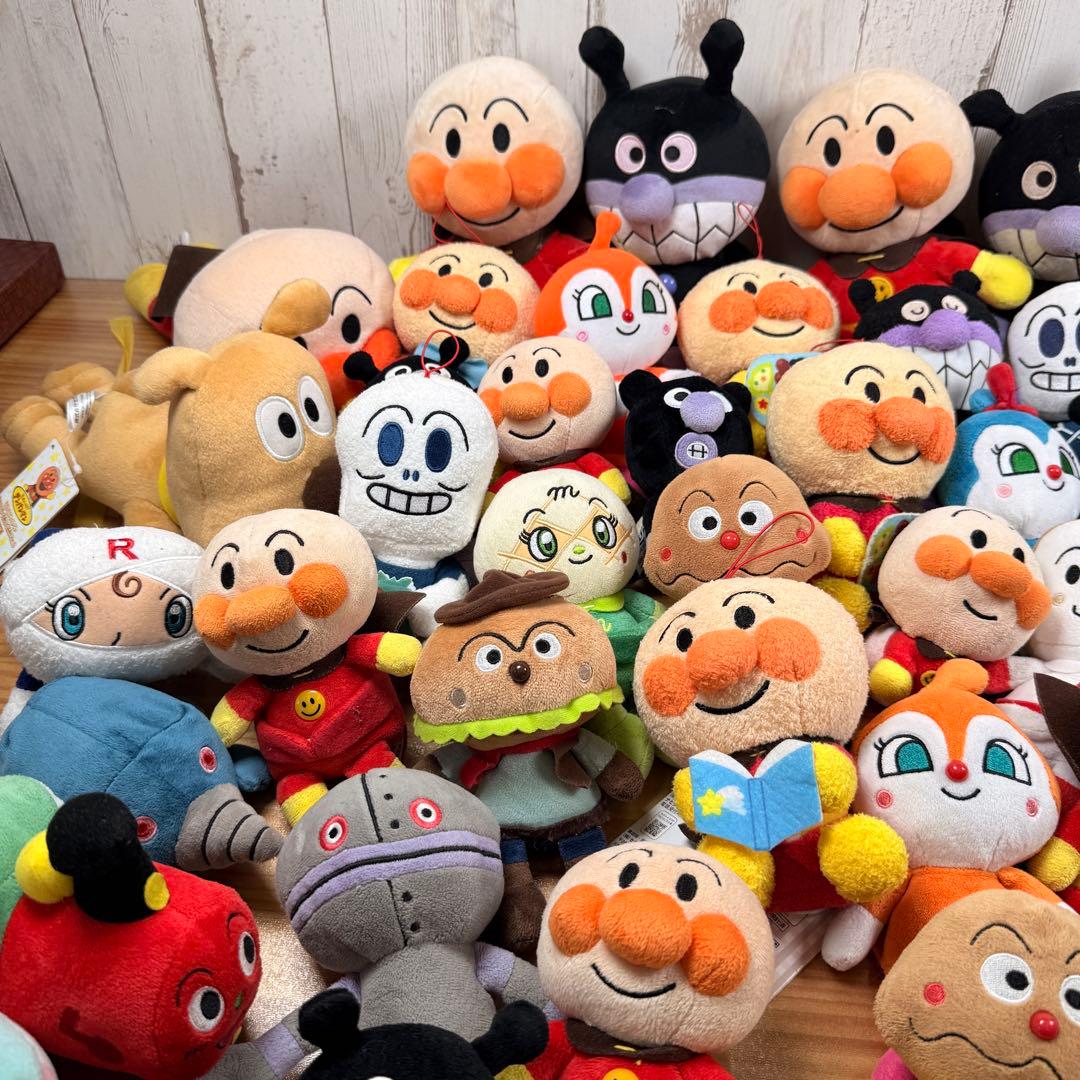 アンパンマン キャラクター ぬいぐるみ 大量 セット 50体以上！