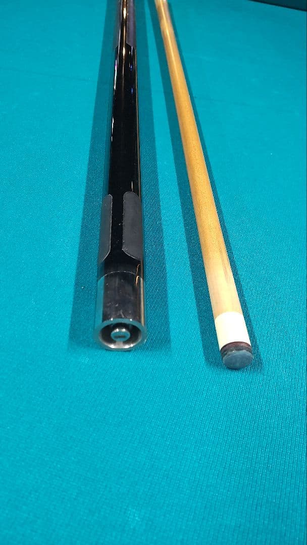 POISON ビリヤードキュー 木製 黒