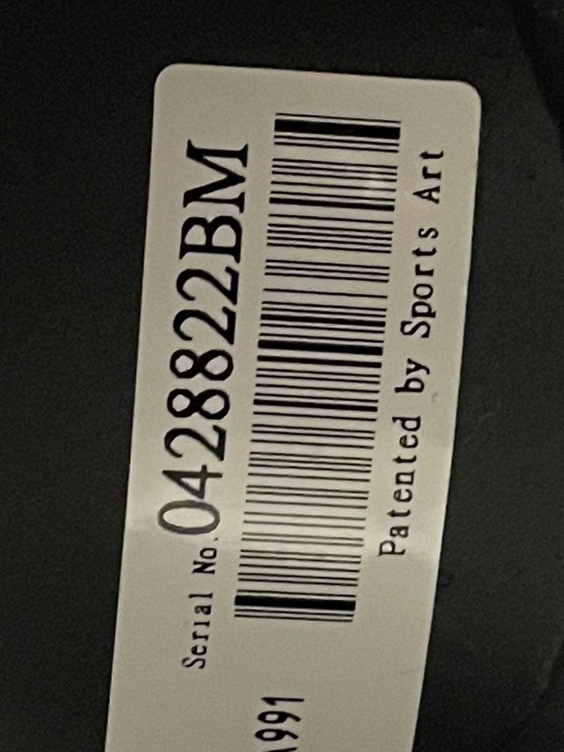 SportsArt トレーニングベンチ　ダンベルセット