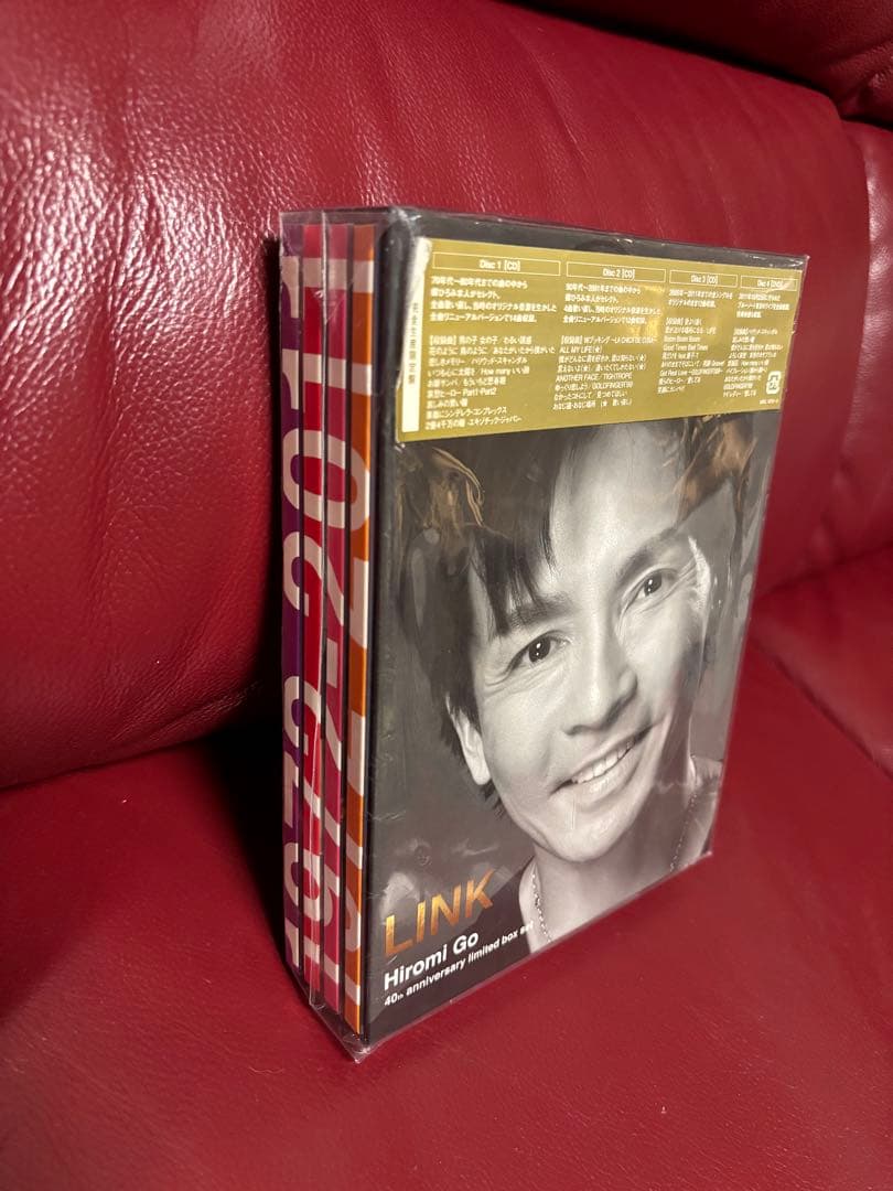 郷ひろみ　ベスト　CD BOX 40周年記念　完全限定　DVD