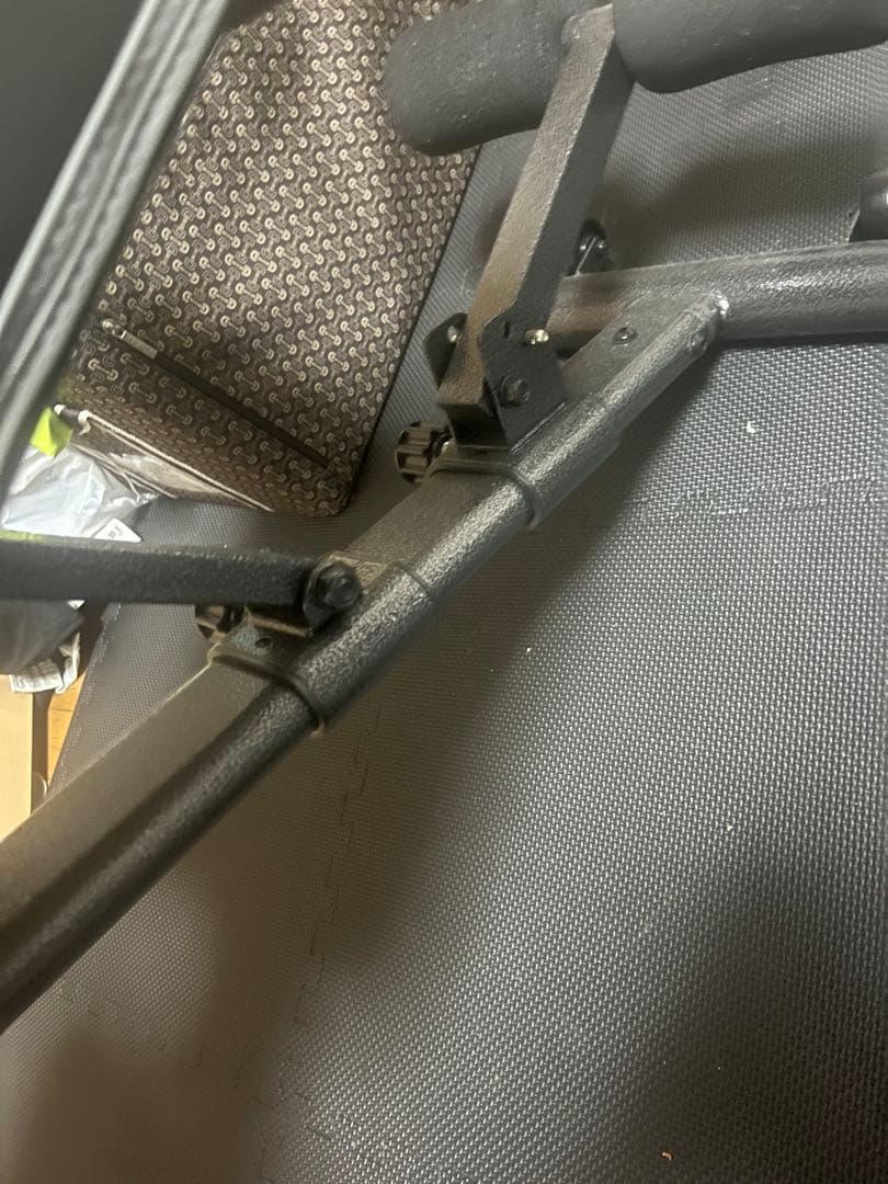 折りたたみトレーニングベンチ 黒