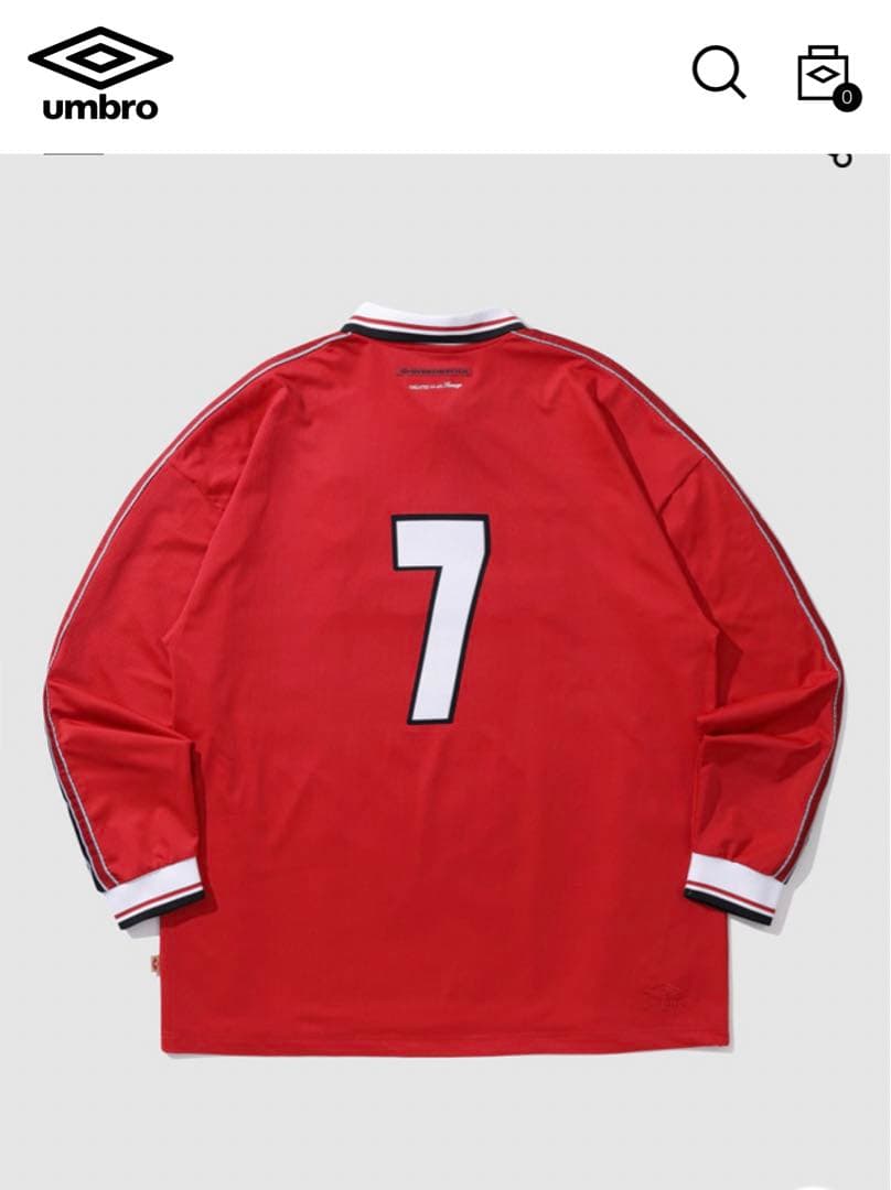 UMBRO フットボールゲームシャツ レア品