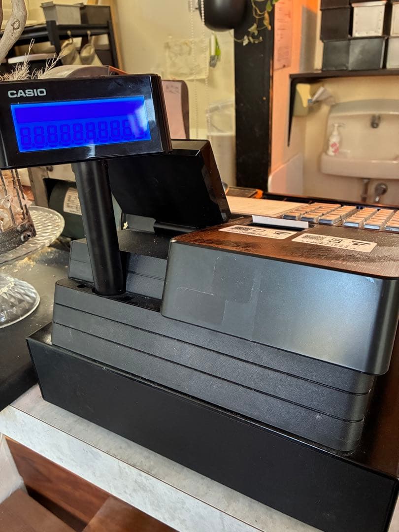 CASIO レジスター デュアルディスプレイ