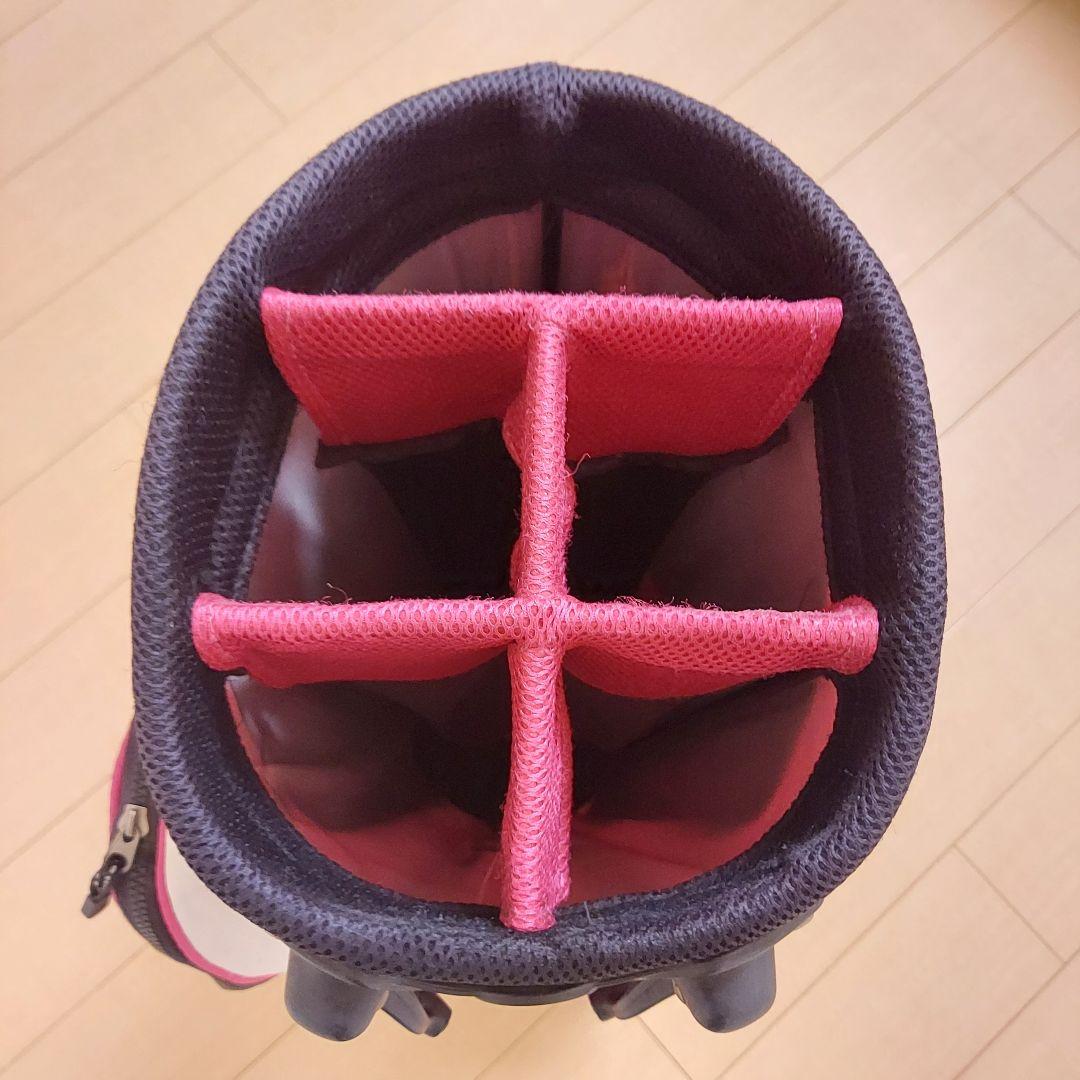 SRIXON スリクソン 軽量 キャディバック スタンド ホワイト/ピンク