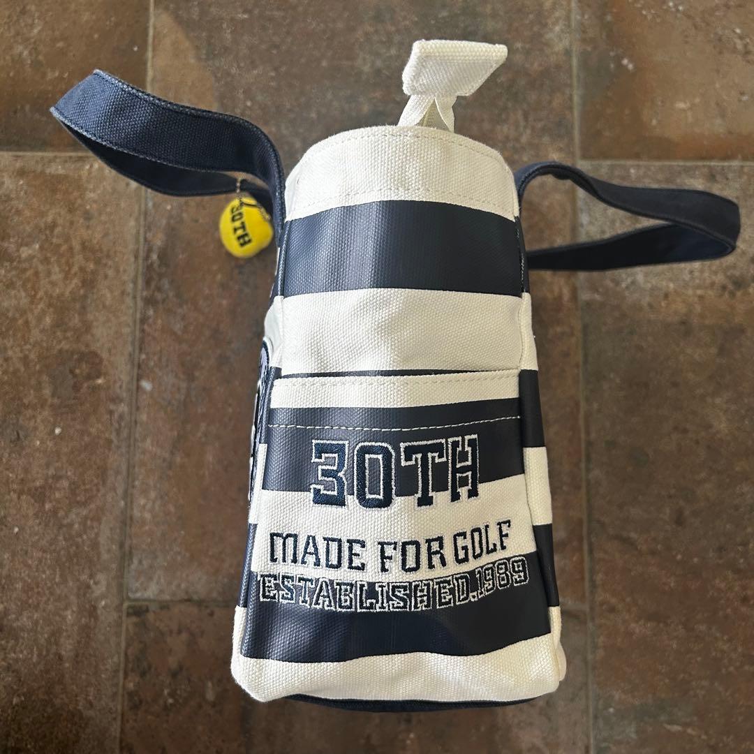 PEARLY GATES カートバッグ　30周年ワッペンニコちゃん