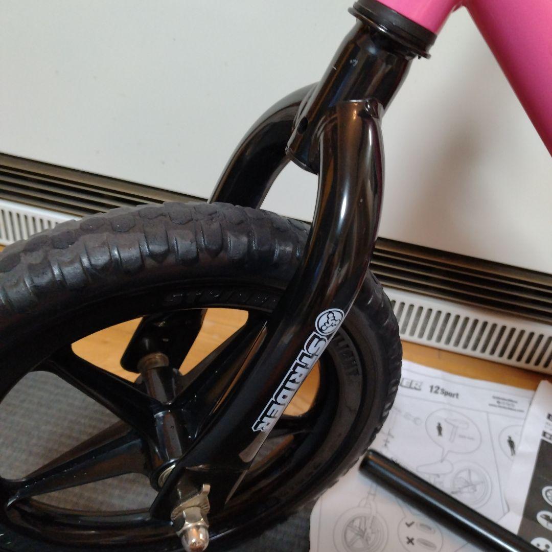 ✨️極美品✨️STRIDER SPORTS バランスバイ ピンク 延長パーツ付