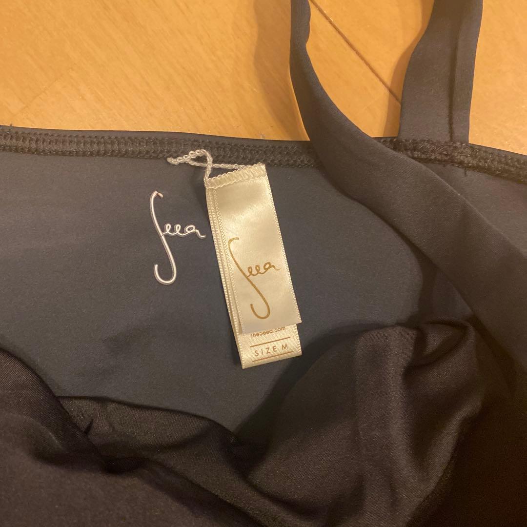 Seea ブラック ボディスーツ Mサイズ