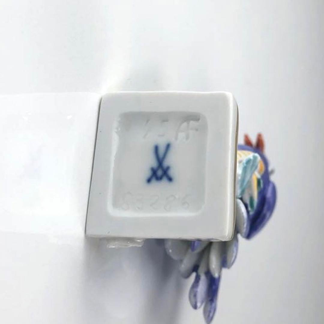 マイセン　鶏　置物　マッキー