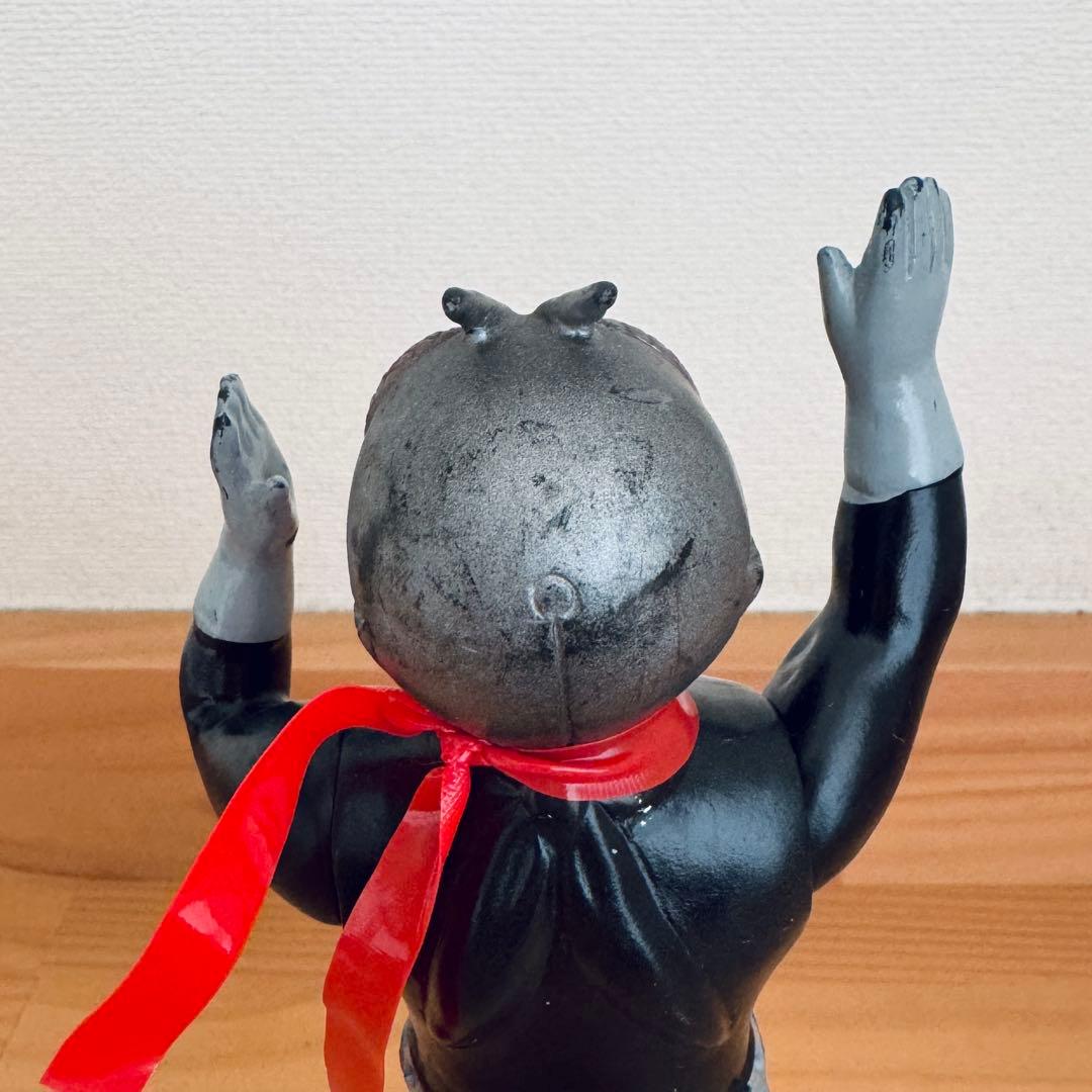 【無版権 パチ】盆踊りライダー 当時物 ソフビ