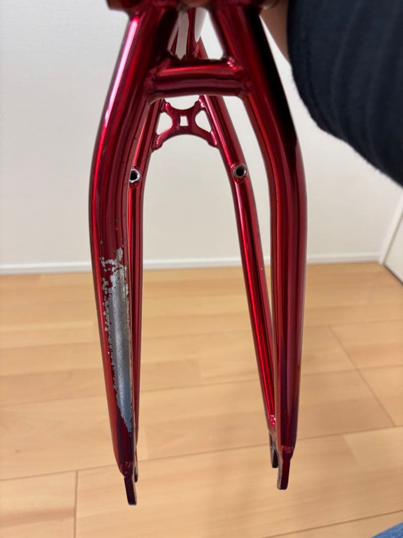 ウィーザピープル　バーサス　BMXフレーム レッド