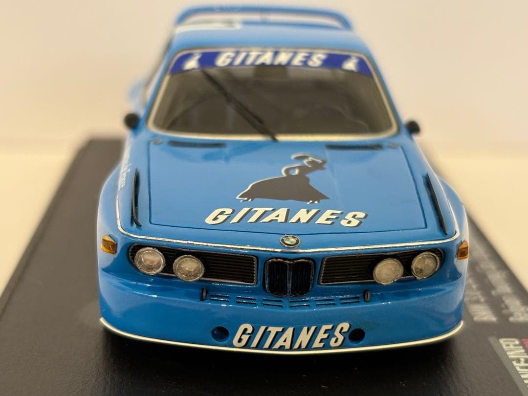  3.0CSL 1974 Gitanes ミニカー Spark 1/43