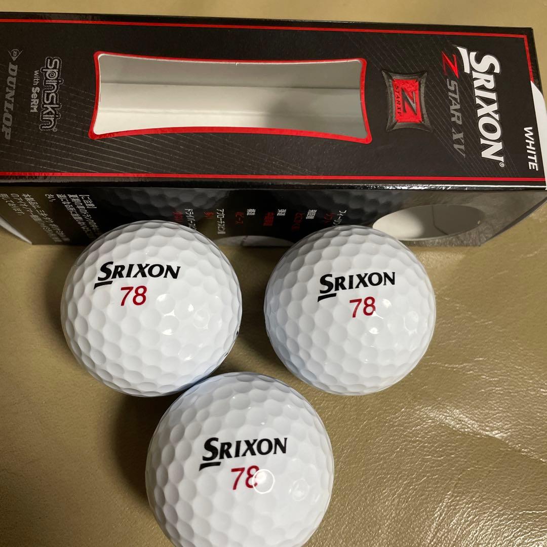 【マスターズ優勝最終日着用モデル】松山英樹プロ使用78番ボール2021年優勝！