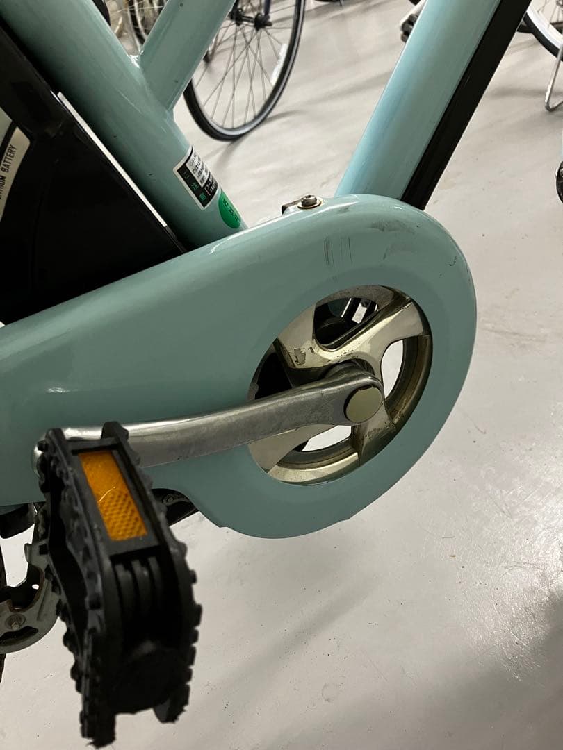 水色 シティタイプ 電動アシスト自転車