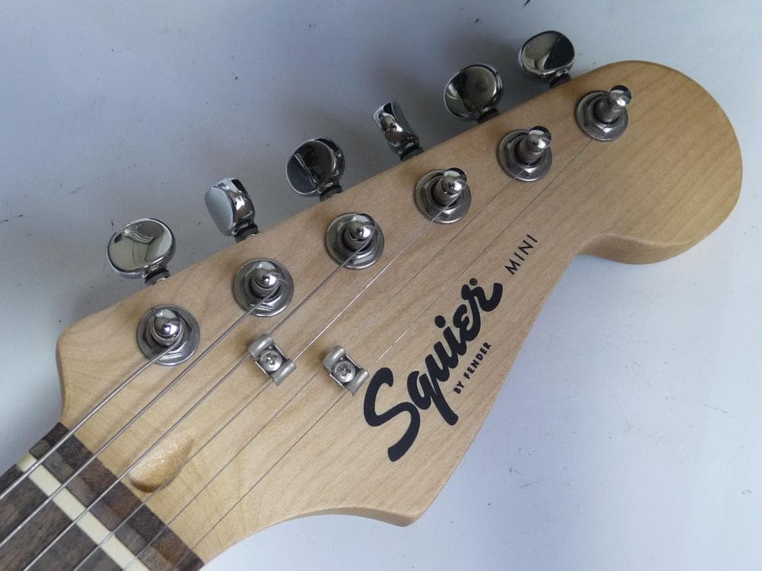 フェンダー Squier mini ブラック ギターケース付き
