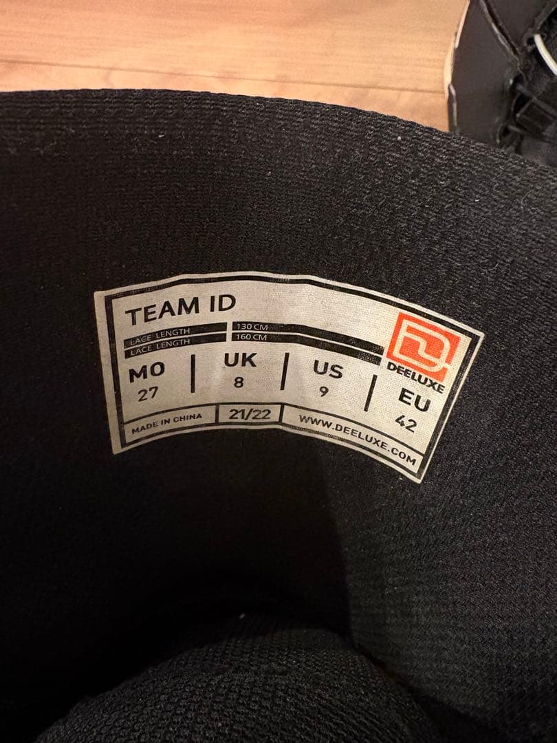 DEELUXE ディーラックス　スノーボードブーツ TEAM ID 27cm