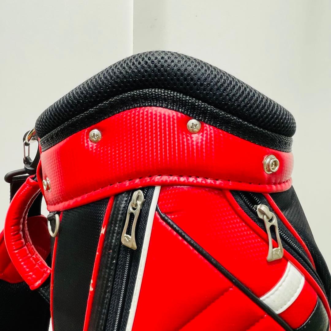 Puma 赤 キャディバッグ ゴルフ プーマ