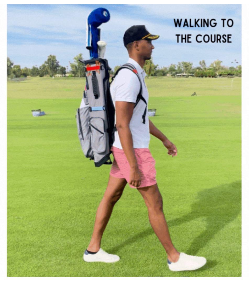 Back9 バックパックタイプ　ゴルフキャディバッグ