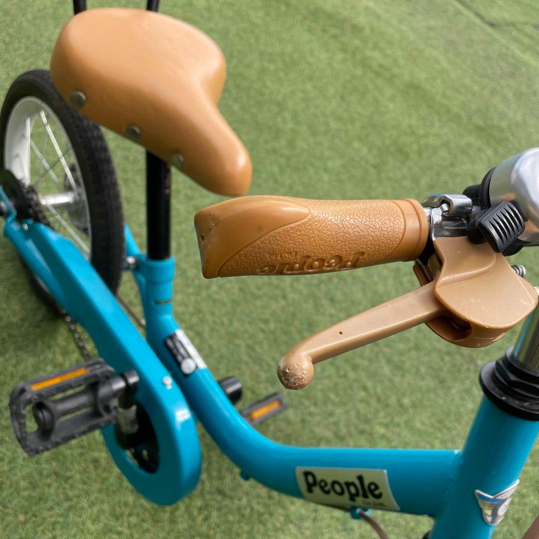 People(ピープル)子供用自転車 青　ケッターサイクル　比較的美品