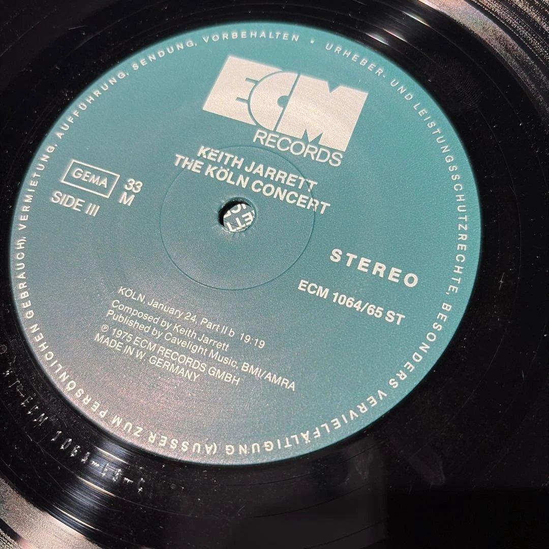 [レコード 完オリ] Keith Jarrett Köln Concert LP