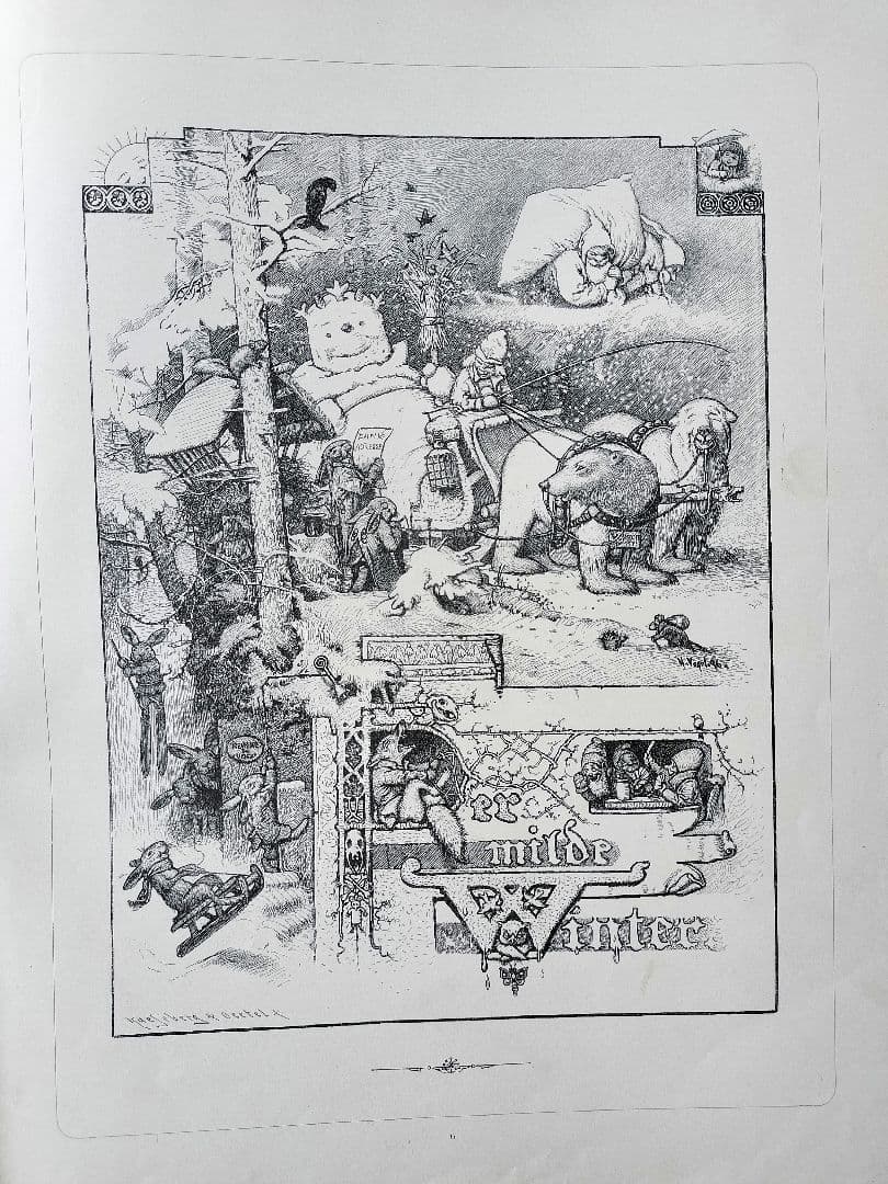 Hermann Vogel Album イラスト 画集