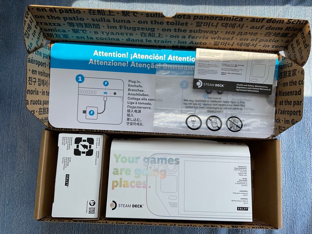 steamdeck 64GB +ドッキングステーション+512GBSDカード