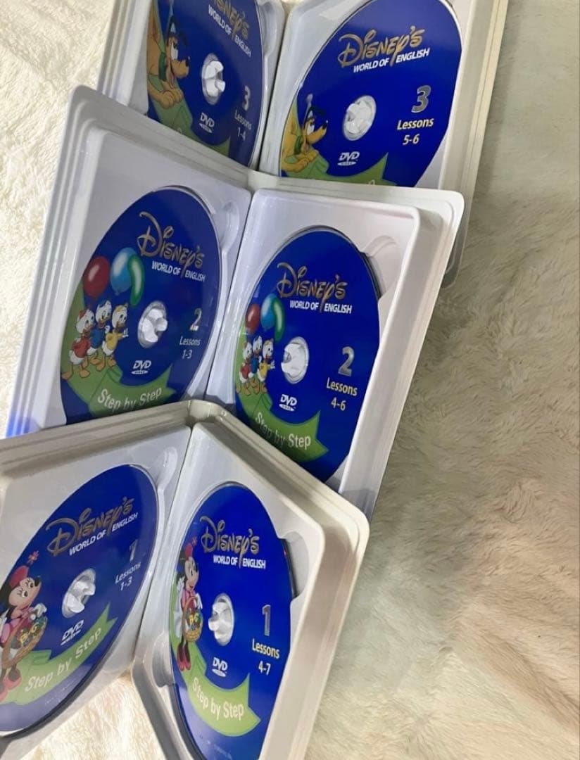 値段交渉可　本棚付【①】ディズニー英語システム　DWEセット ワールドファミリー
