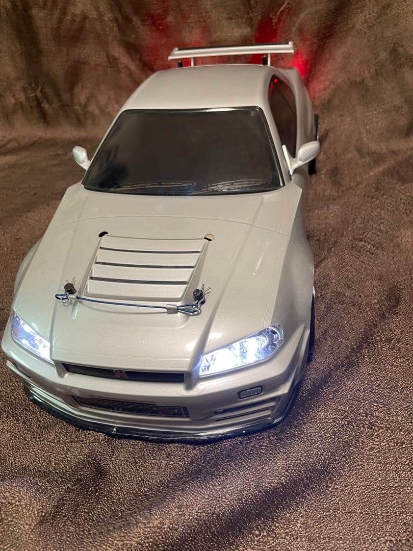 HPI RS4 PRO シャーシ　GTR34ボディ　メカ付き　値下げ交渉不可