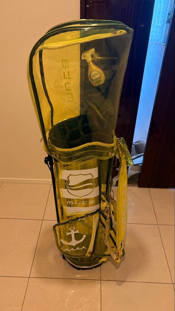 muta イエロー キャディバッグ