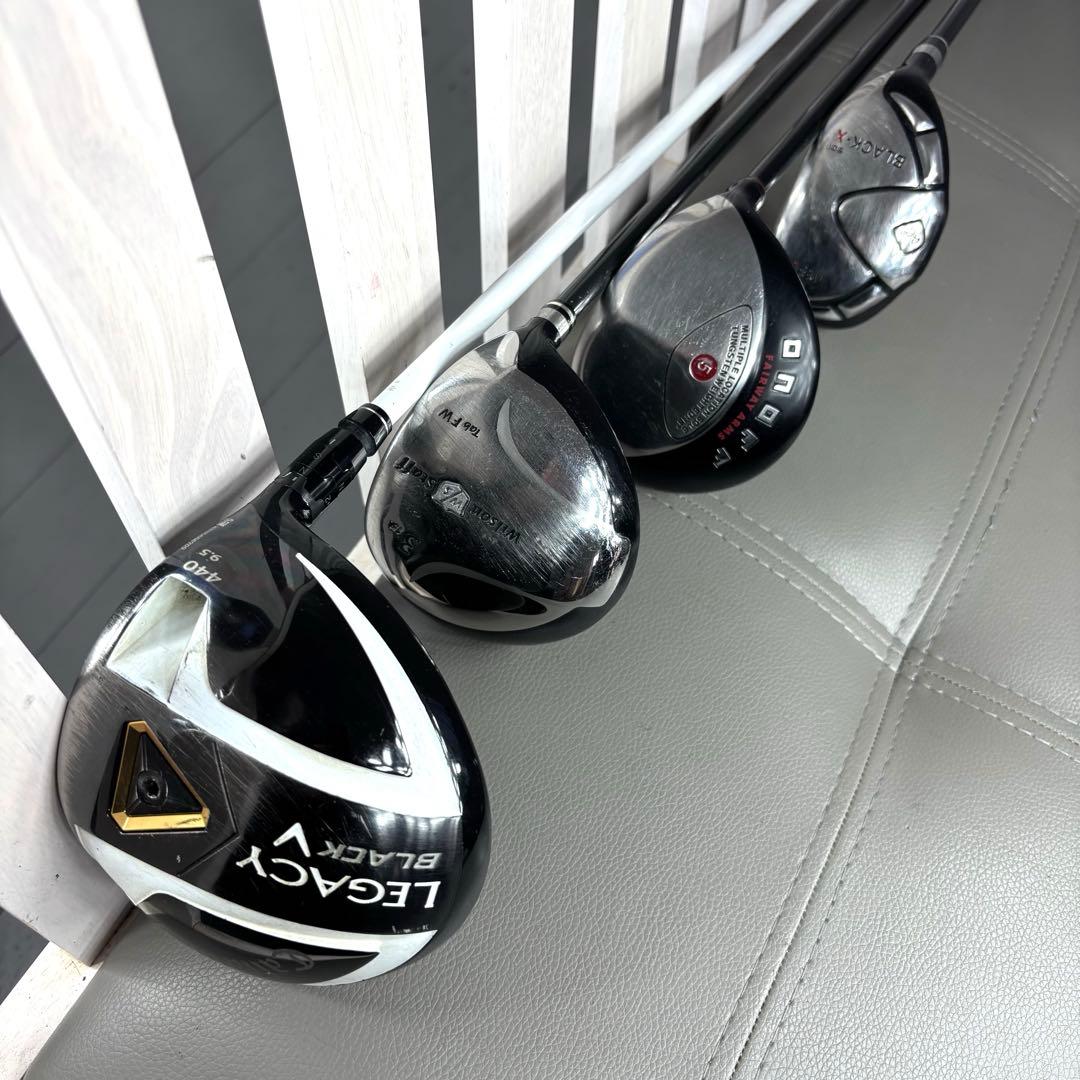 本格派 メンズゴルフクラブ 11本 フルセット パーリーゲイツ　キャディバッグ